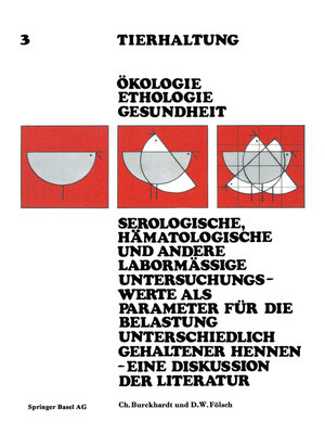 cover image of Serologische, Hämatologische und Andere Labormässige Untersuchungswerte als Parameter für die Belastung Unterschiedlich Gehaltener Hennen-Eine Diskussion der Literatur